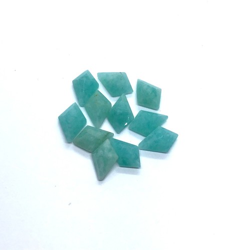 Natural Loose Gemstone Kite Shape Cut Amazonite For All Type Making Jewelry - Picture 15 of 20