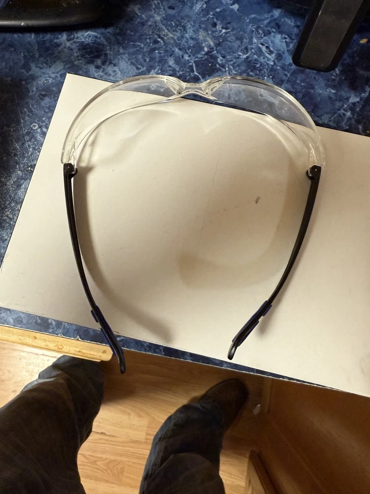 Lote de gafas de seguridad Workhorse - 300 pares - sin marco antiarañazos antiniebla - E542 Foto 3 de 4