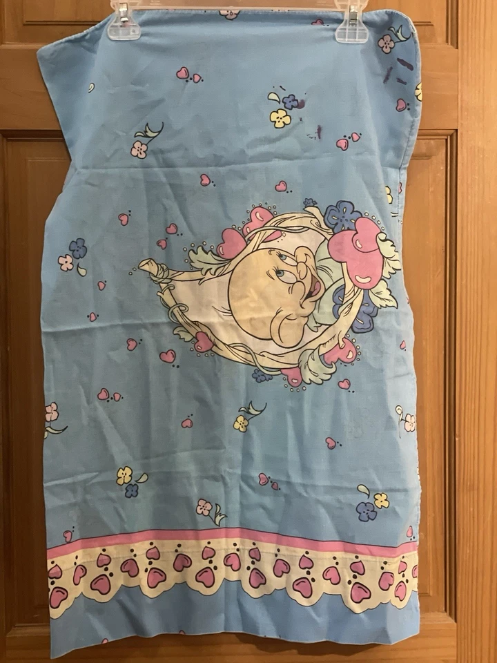 Funda de Almohada Reina 2 Caras Disney Blancanieves Vintage Años 90 Princesa Ropa de Cama Dopey Foto 3 de 4