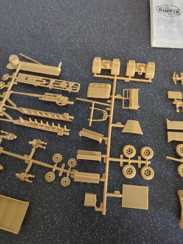 Airfix Serie 2 88mm Pistola e Trattore HO/OO Model Kit 1986 Made in France 02303 - Foto 5 di 10