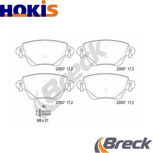 BRAKE PAD SET DISC BRAKE 23557 00 704 10 FOR FORD MONDEO/III/Turnier JAGUAR