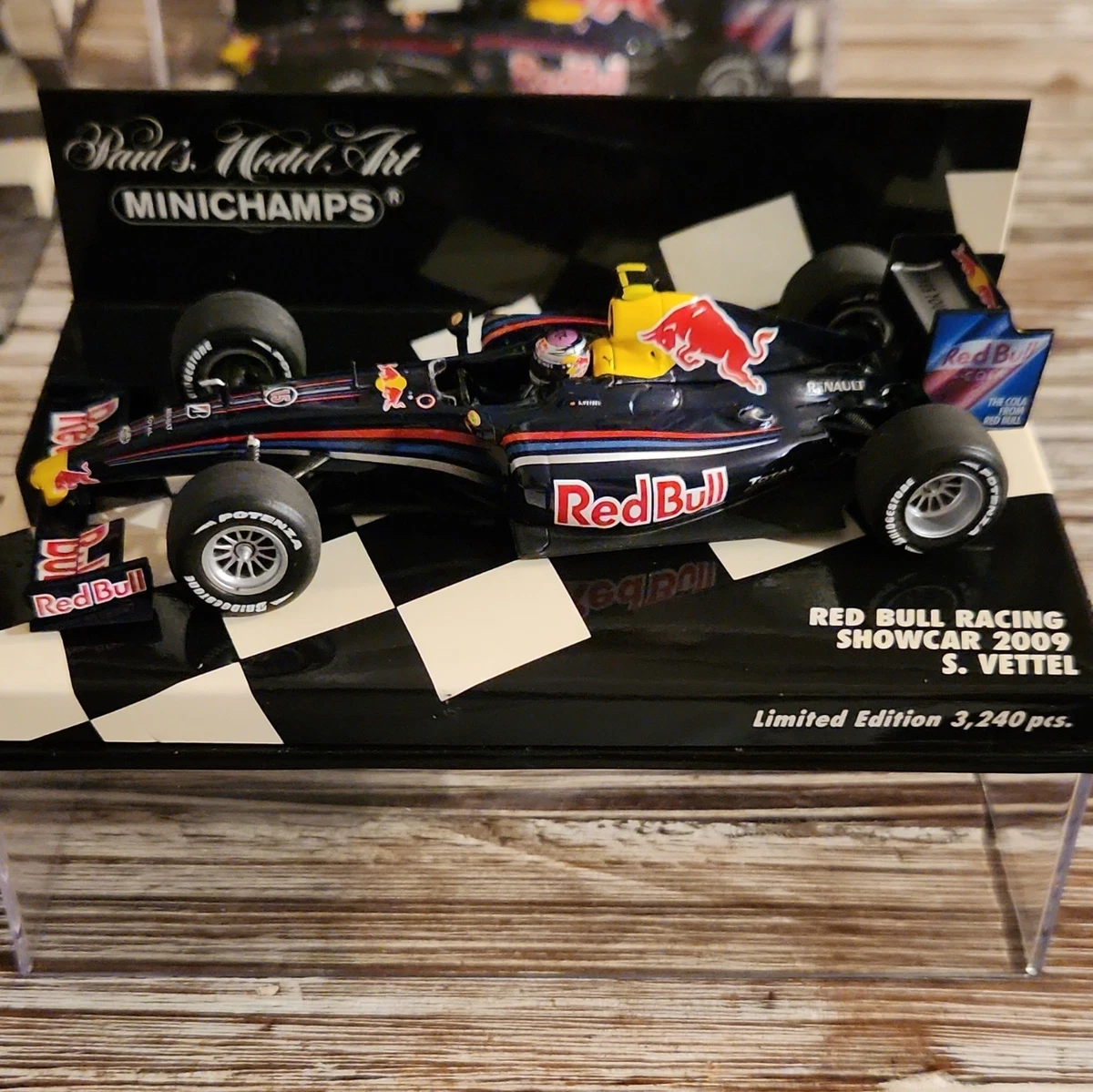 Sebastian Vettel Diecast Racing Cars RedBull 1:43 for sale | eBay