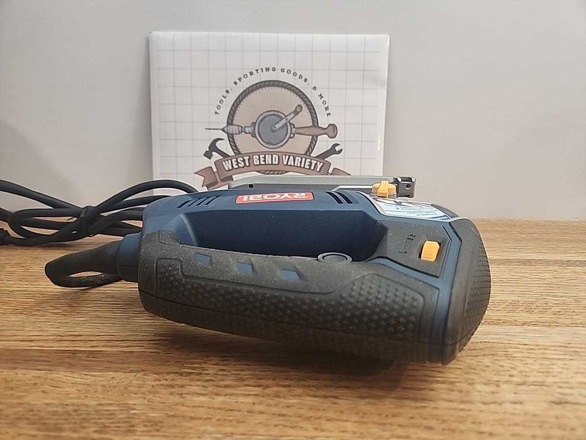 Ryobi Variable Speed Corded Jig Saw W/ Speedmatch JS481L Blue