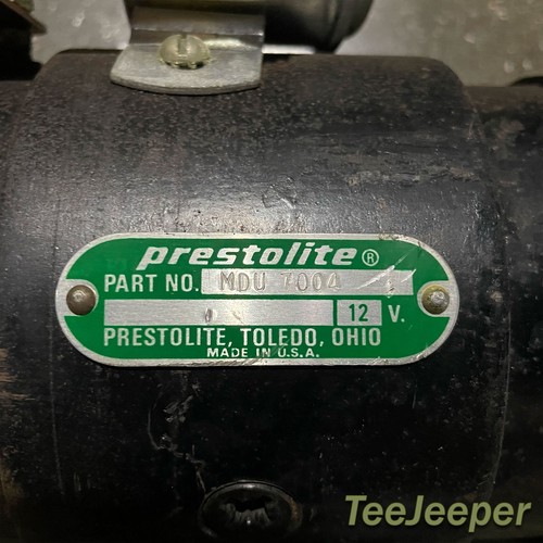 Nuevo de Lote Antiguo Starter Prestolite Jeep Willys CJ2A CJ3A CJ3B CJ5 924885 - Imagen 4 de 9