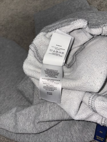 POLO RALPH LAUREN Sweatpants Youth/Kids/Boys M 8-10 ) Gray - Picture 11 of 12