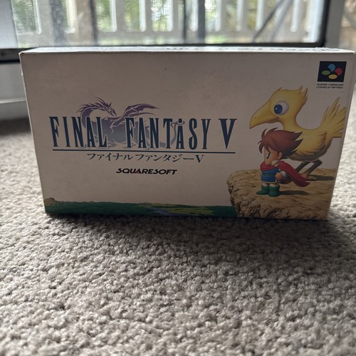 Final Fantasy V 5 Nintendo Super Famicom SFC NTSC-J - Japan Import - Picture 2 of 4