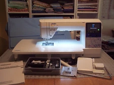 Juki Sayaka HZL DX3000QVP Computer Sewing and Quilting Machine with 12" Arm