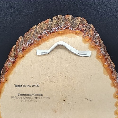 VTG Unicorn Wall Hanging Decoupage Picture Wood Slice Mythical Magic Fantasy - Picture 6 of 10