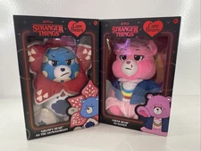 Netflix Care Bears x Stranger Things Grumpy Demogorgon & Cheer as Eleven