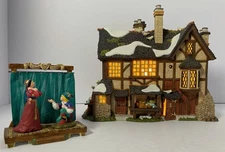 Dept 56 Dickens Village Shakespeare’s Birthplace Set of 4 58515 w/ Box