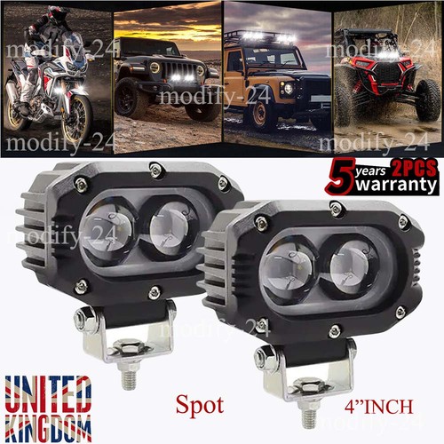 12V LED Work Light Bar Flood Spot Lights Driving Lamp Offroad Car Truck ATV SUV - Picture 18 of 63