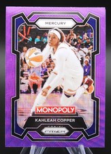 2024 Panini Prizm Monopoly WNBA PURPLE WAVE Prizm Kahleah Copper #58 SP!