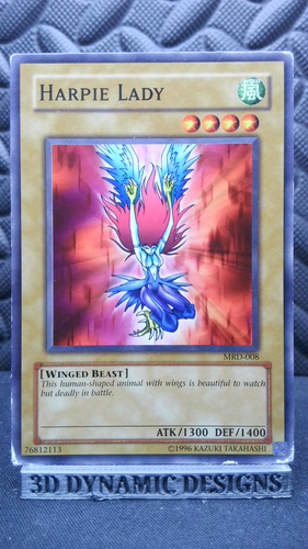 | Yugioh Harpie Lady MRD-008 Uncensored Art OG Metal Raiders LP 🔥 |