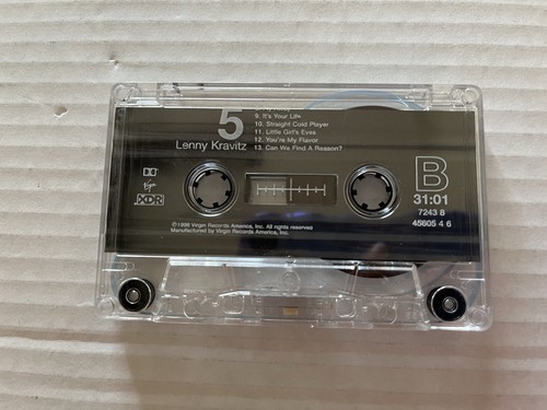 5 (CINQ) cassettes Lenny Kravitz années 90 rock funk soul - Photo 5/7