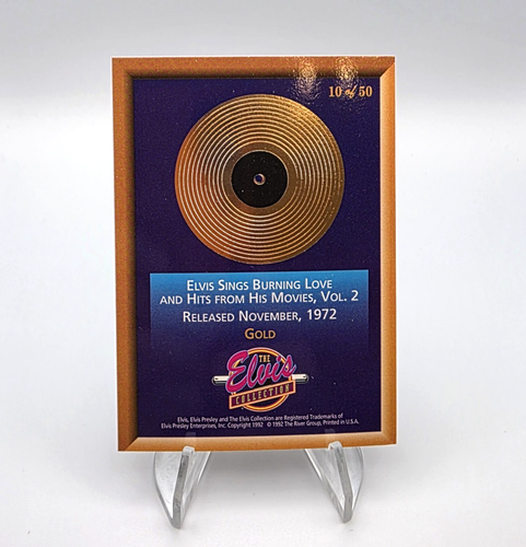 1993 The Elvis Collection 1 Factory Sealed Value Pack 25 Cards Per Pack - Picture 4 of 4
