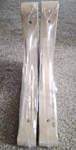 Two pairs Ikea RAMSHULT Beige Cashmere Taupe Bracket Wall Support for Shelves - Picture 5 of 7