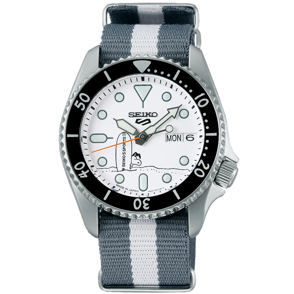 SEIKO 5 Sports 55th Anniversary PEANUTS Collaboration Limited SBSA233 Watch