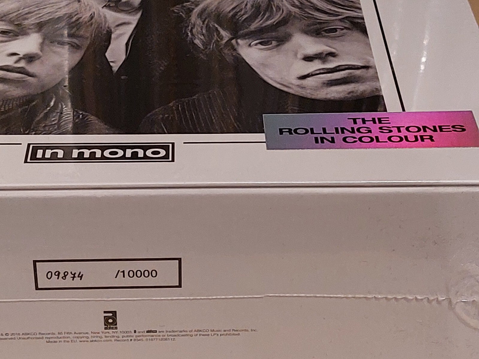 ROLLING STONES In Mono Limited numbered 16 LP Box coloured Vinyl sealed NEU