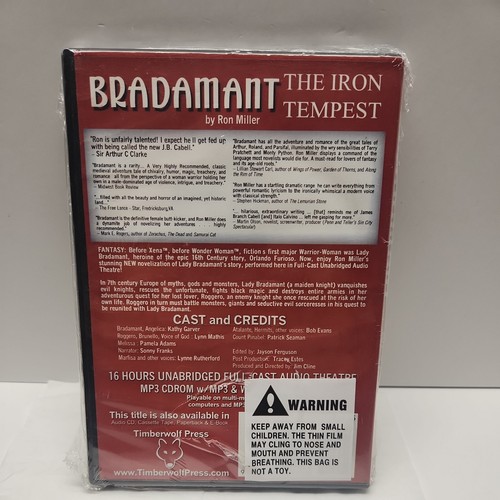 Bradamant: The Iron Tempest by Ron Miller (MP3 CD-Rom, Timberwolf Press) NEW - Bild 7 von 12