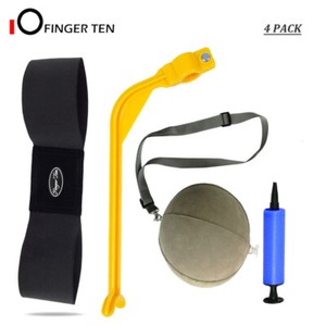 trainer swing golf aid training ball arm band posture inflator impact