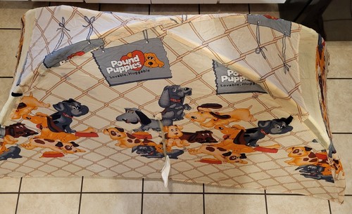 Rare Pound Puppies Play Inn Tent VTG TONKA 1985 WENZEL  72x36 With Box VTG Toy - Picture 4 of 14