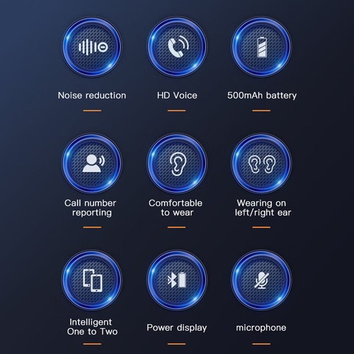 Drahtlose Bluetooth-Ohrhörer Freisprechen LKW Fahrer Büro Kopfhörer On-Ear UK - Bild 20 von 24