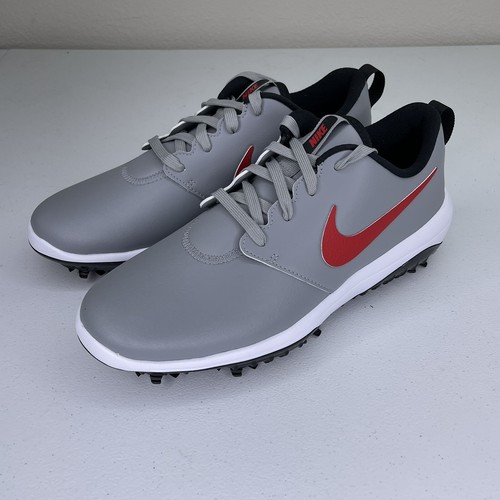 Nike Roshe G Tour Golf Shoes Particle Grey University Red Sz 7 AR5580-003 - Picture 4 of 6