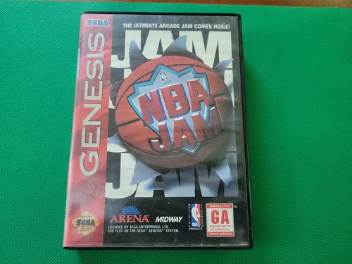 NBA Jam - Sega Genesis - Authentic - Case / Box Only!
