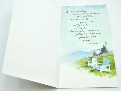 (5) Hallmark BETWEEN YOU AND ME Cards For Bday,Mom,Dad,Friend,Son W/ Envelopes - Picture 4 of 12