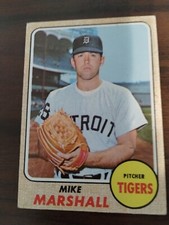1968 Topps - #201 Mike Marshall (RC)