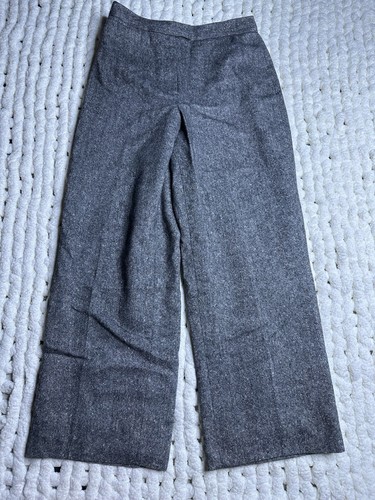 Wool Gray Women Suit 2 Pc: Blazer Pants Size 6 - Picture 11 of 15