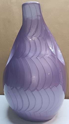 MEILINXU Hand Crafted Large Cremation Teardrop Heart of Love Urn, Elegant Purple - Picture 5 of 5