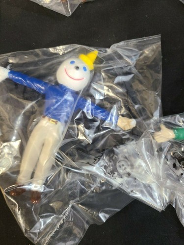 1999 Jacks Kids Meal Plegable Sports Jack conjunto de 4 Jacks en la caja - Imagen 4 de 6