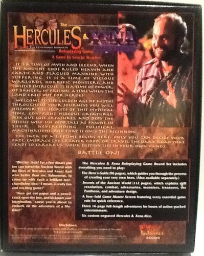 Juego de rol Hércules & Xena en caja casi como nuevo completo WEG36000 juegos del West End - Imagen 5 de 5