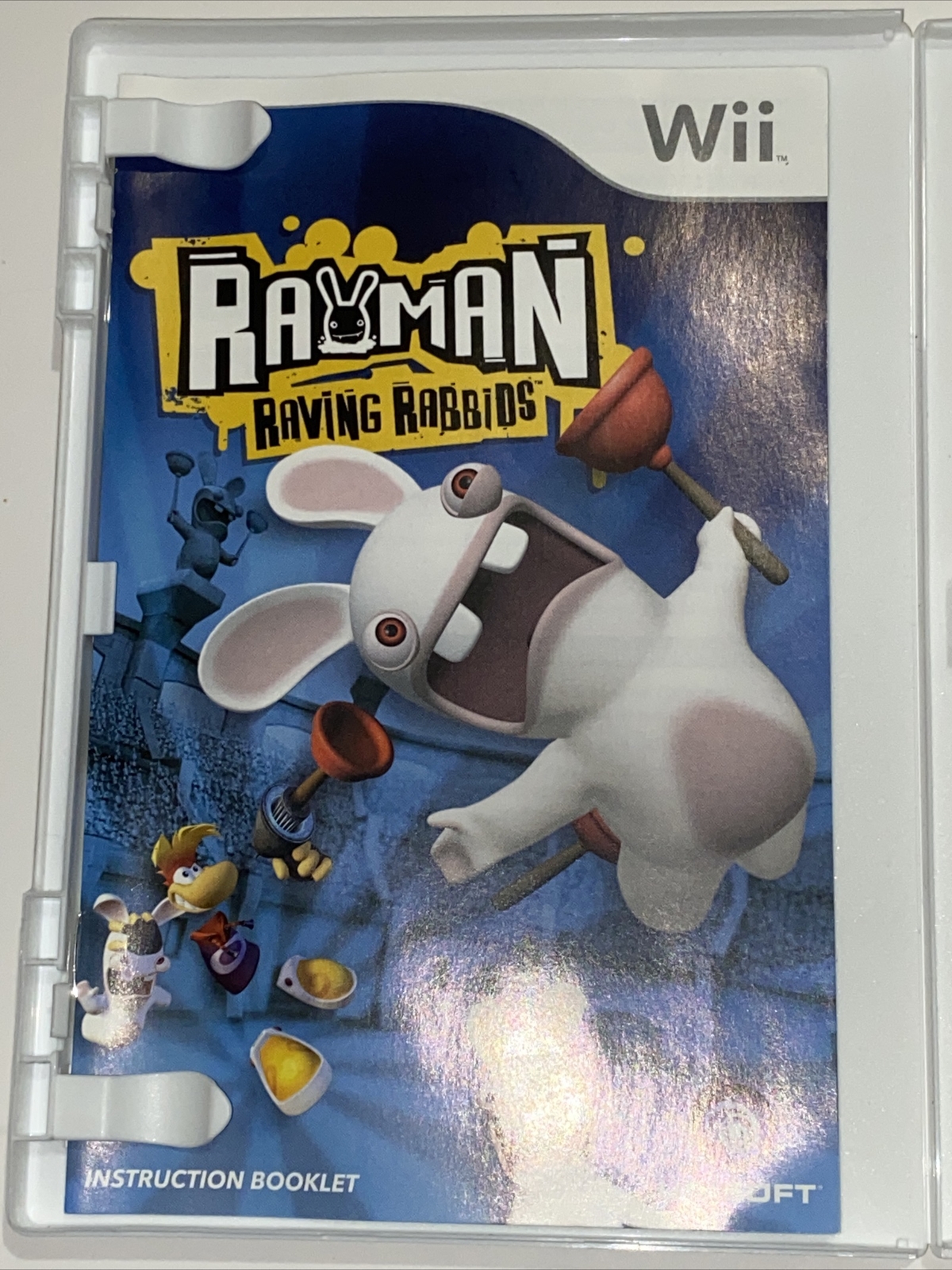 intelligentie binnenplaats ontmoeten Nintendo Wii : Rayman Raving Rabbids Video Games with Manual CIB Complete 8888173199 | eBay intelligentie binnenplaats ontmoeten Nintendo Wii : Rayman Raving Rabbids Video Games with Manual CIB Complete 8888173199 | eBay