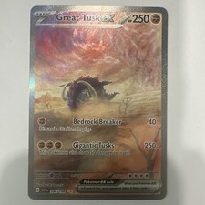 Pokemon TCG Great Tusk ex 246/198 Sv01: Scarlet & Violet Base Set Holo - NM
