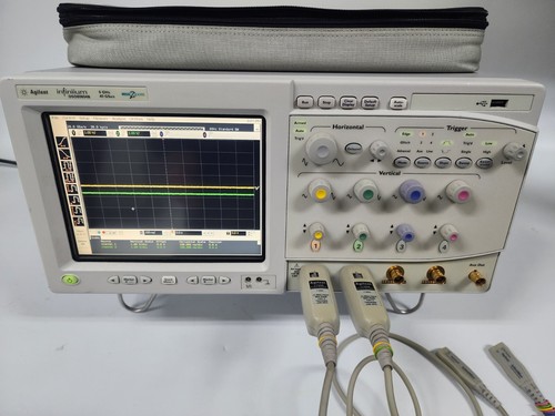 Agilent DSO80604B Infiniium Oscilloscope, 6 GHz 40 GSa/s, Op005, 1134A Probe 2ea - Picture 9 of 24
