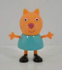 2003 Candy Cat 2.25" Jazwares Action Figure Peppa Pig PBS Sprout Nick Jr
