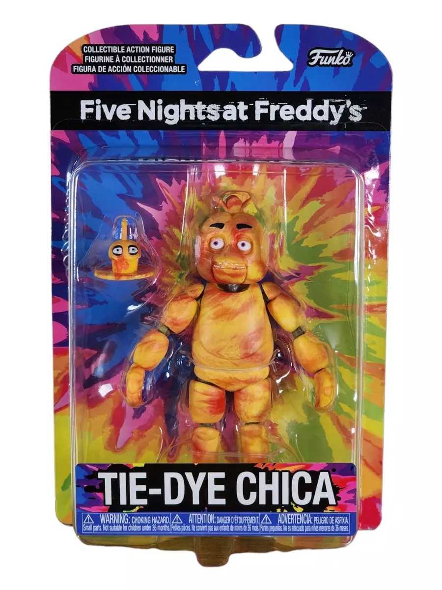 Boneco Articulado Tie-Dye Chica Figure 12,5 cm - Five Nights at