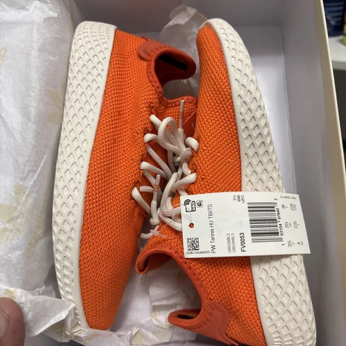 Adidas Pharrell x Tennis HU ‘Orange’ Sneakers FV0053