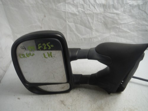 2004 Ford F-250 Driver Left LH Side Mirror Heat w/ CRACKED Signal OEM 1999-2007 - Picture 5 of 19