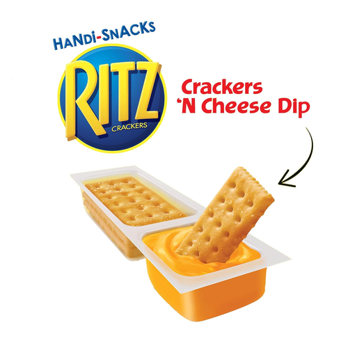 Handi-Snacks RITZ Crackers 'N Cheesy Dip Snack Packs, 20 Snack Packs - Bild 3 von 14
