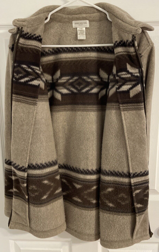 Jones New York Women’s Aztec Southwestern Fleece Jacket Size Small NWOT - Picture 4 of 5