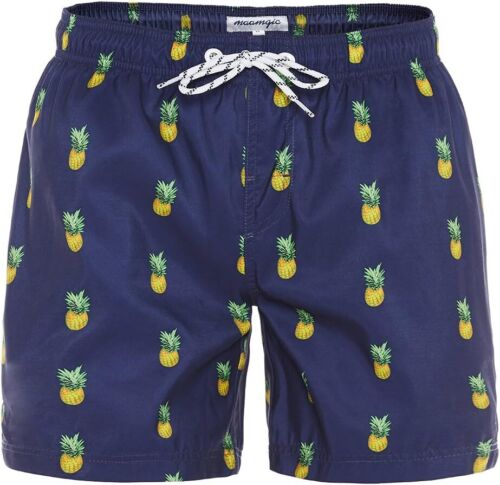 Mens Swim Trunks 7 Inch Bathing Suits Quick Dry Mesh Lining Swimsuits - Picture 102 of 218