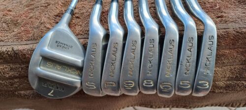 Golf beginner starting ser NICKLAUS BEAR 8 clubs irons wood , Stiff flex, right - Picture 5 of 11