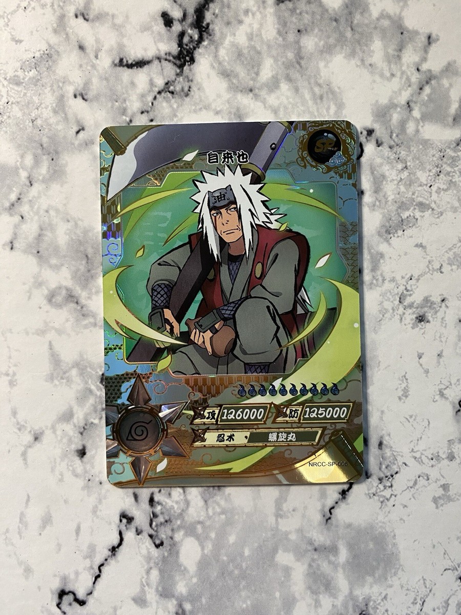 NEW NINJA AGE NARUTO KAYOU The Beautiful SP Jiraya CARD NRCC