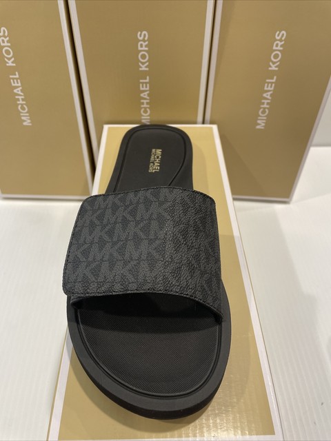michael kors slide sandals