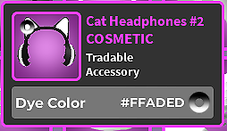 Roblox World Zero WZ - COSMETIC - #FFADED - FADE HEX ITEMS - Foto 51 di 88