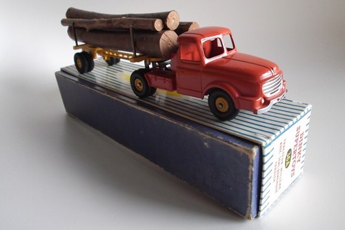 dinky toys 36 A - Big Willemse con árboles - en caja - naranja/amarillo - Imagen 2 de 6