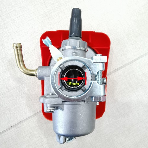 CDHPOWER Nuevo Carburador Rojo-para Bicicleta Motorizada Gas 2 Tiempos 48CC/66CC/80CC - Imagen 3 de 8